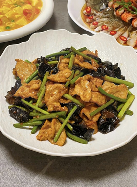 盘子菜盘陶瓷家用汤盘白色异形水果盘点心微波炉炒菜早餐创意餐具