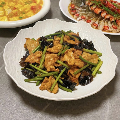 盘子菜盘陶瓷家用汤盘白色异形水果盘点心微波炉炒菜早餐创意餐具
