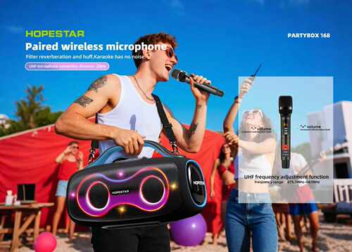 华达战神4蓝牙音箱户外广场舞400W大功率低音炮K歌音响便携式音响