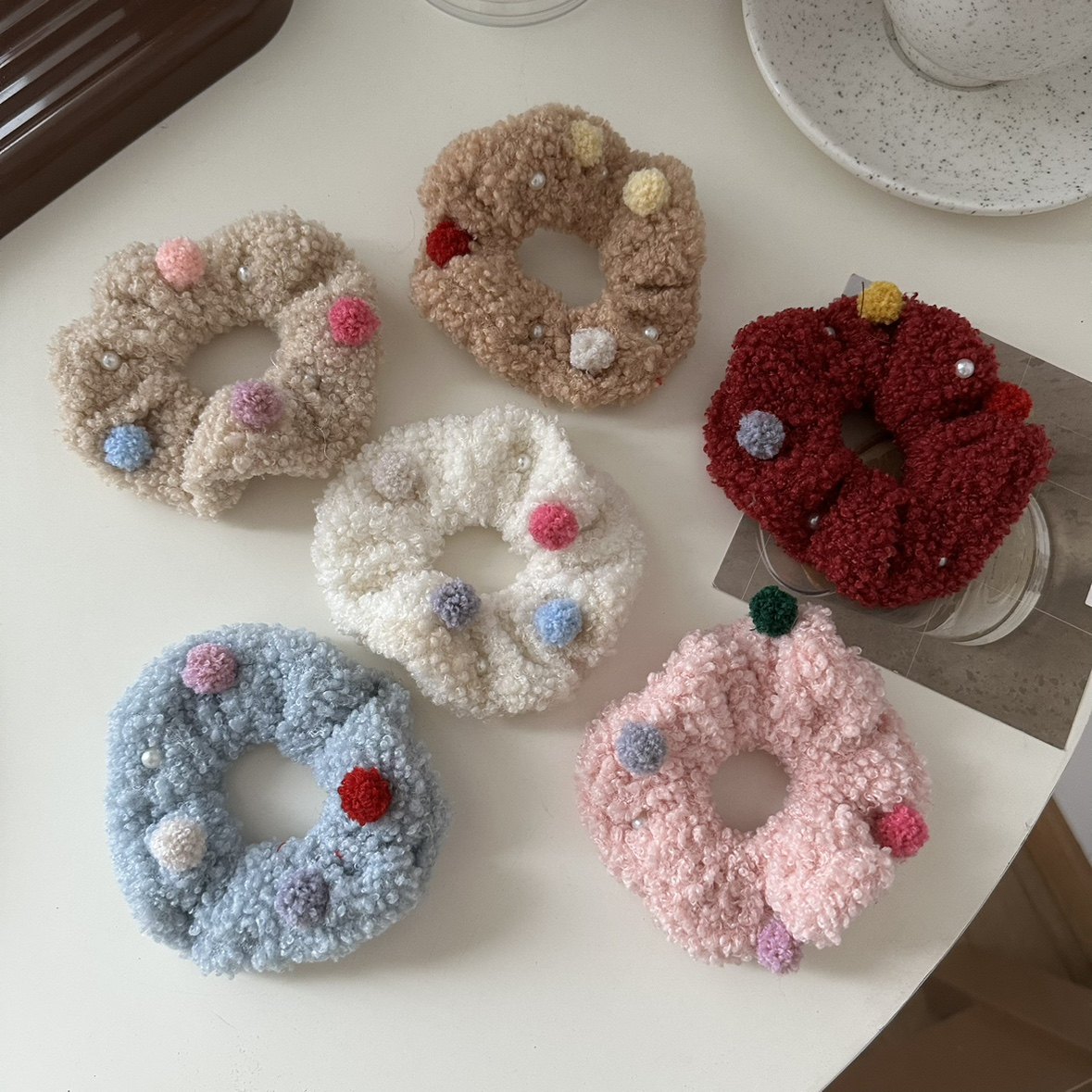 秋冬新款羊羔毛球球肥肠发圈甜美可爱丸子头绳毛毛皮筋毛绒法绳,饰品/流行首饰/时尚饰品新,发饰,淘宝优惠券,粉丝福利购,淘宝优惠卷