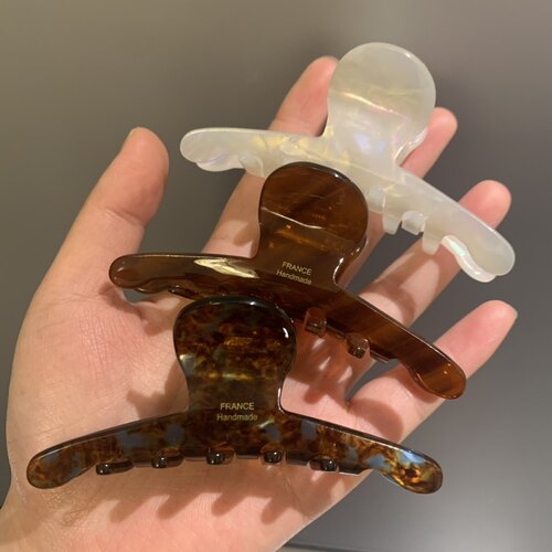 醋酸简约复古百搭抓夹
