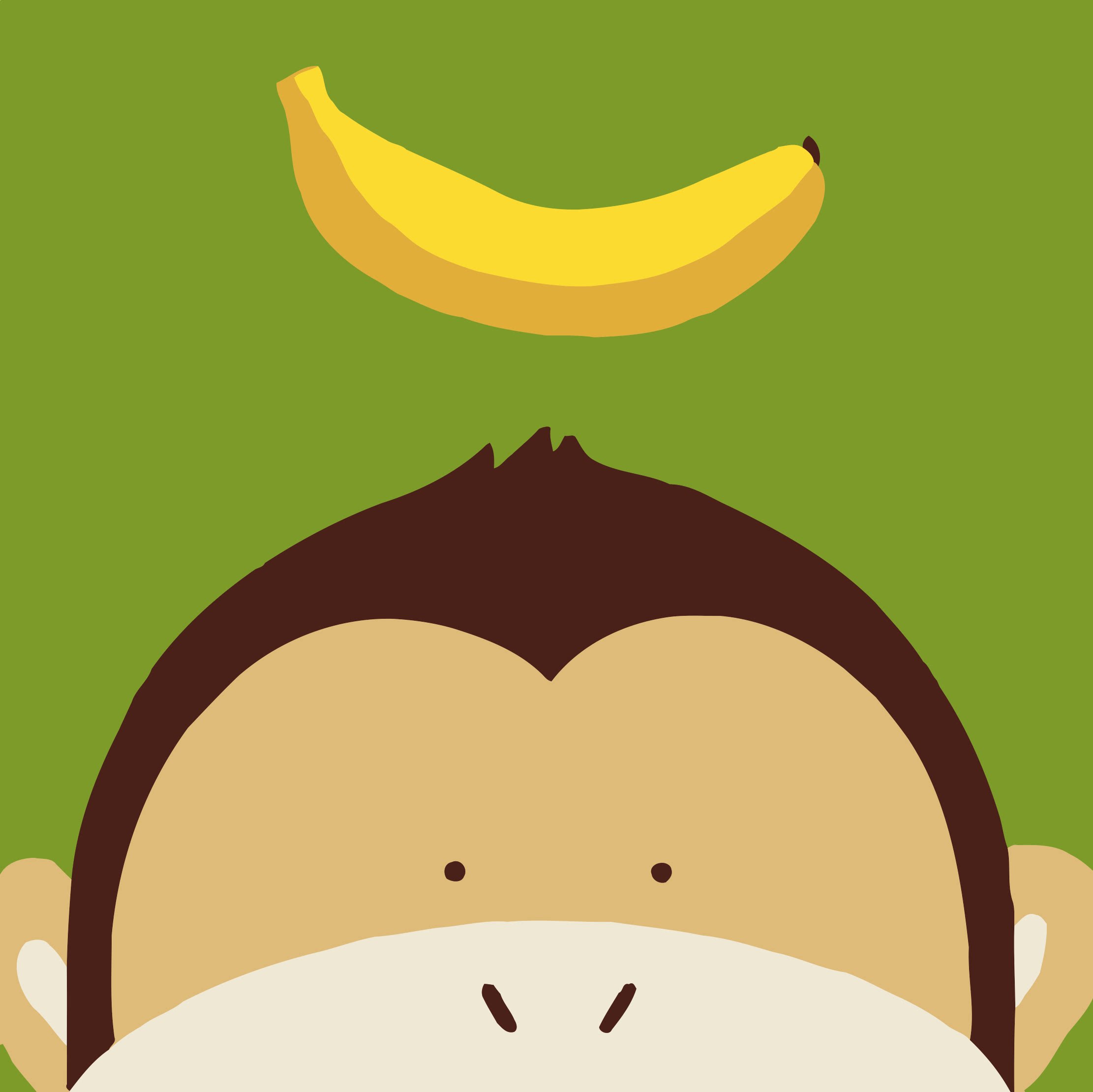 diy数字油画 儿童益智卡通动漫手绘客厅卧室装饰画顽皮猴20*20