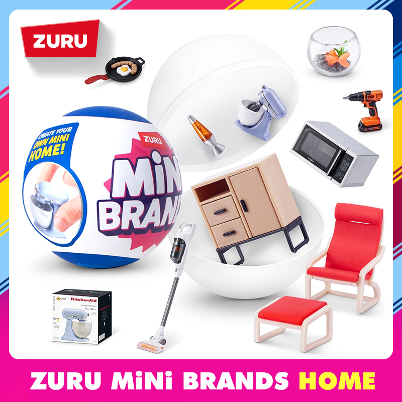 ZURU微缩玩具家居球家电家具