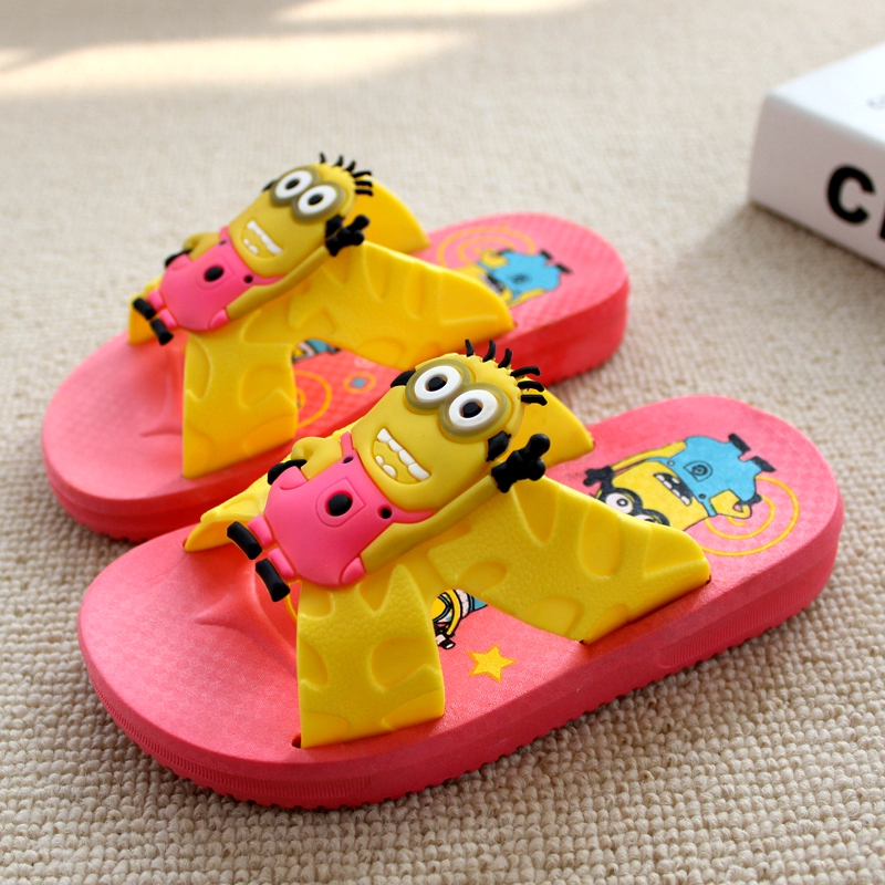 Pantoufles enfants en autre pour été - semelle caoutchouc antidérapant - Ref 1036184 Image 4