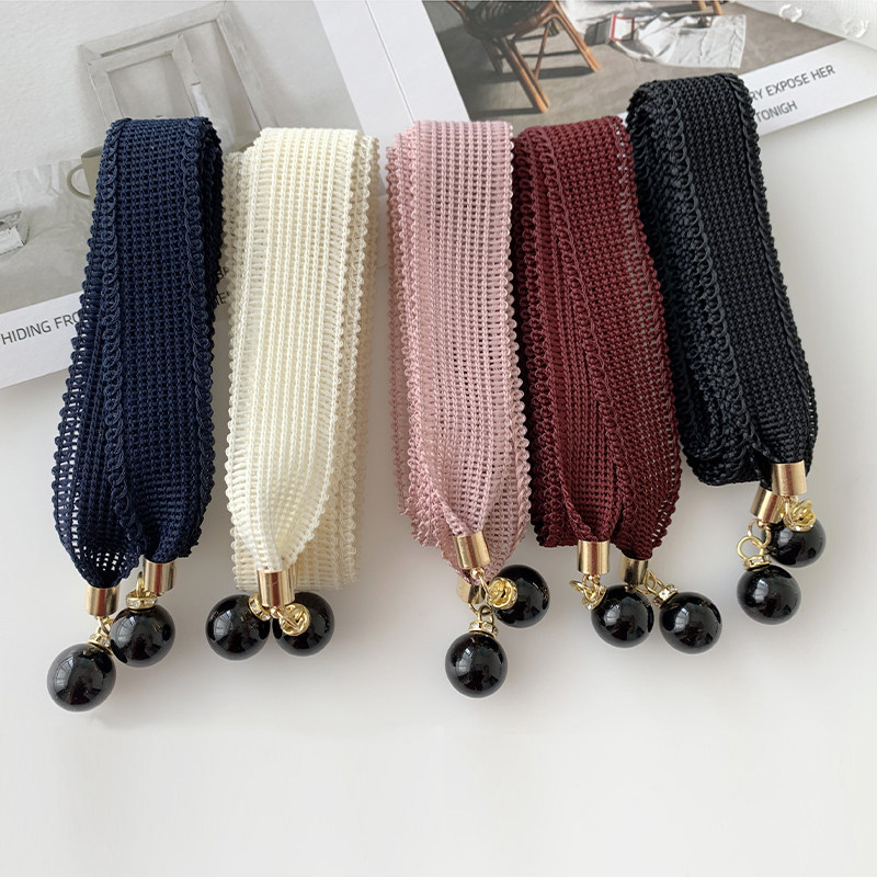 自制简约布腰带女士绑带纯色蝴蝶结装饰百搭连衣裙系带腰绳长条