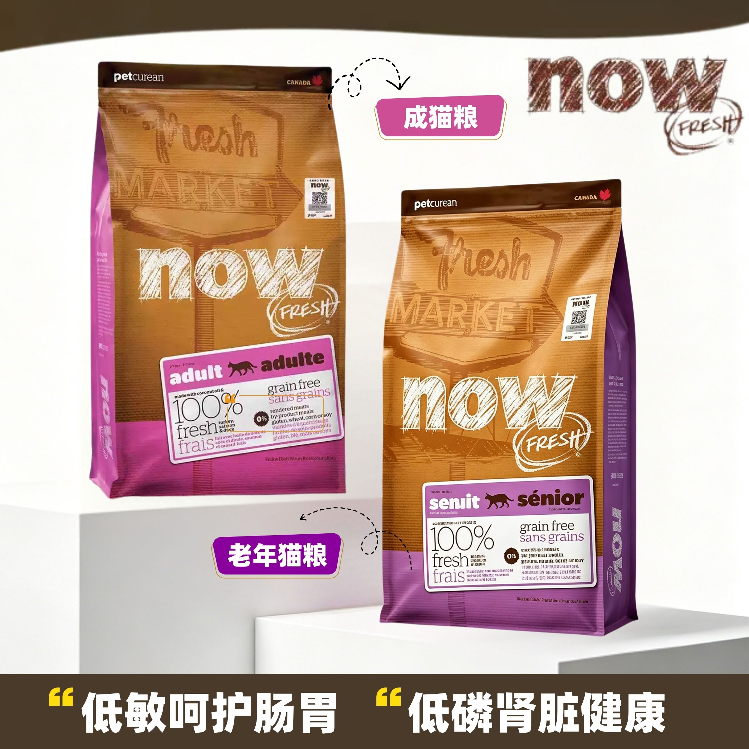 NowFresh无谷低敏猫粮护肠胃