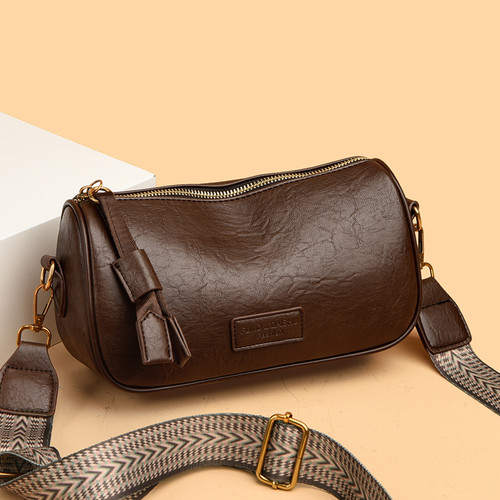 小众设计师复古单肩斜挎包枕头包