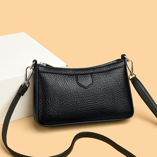 2025最新款牛皮女包轻奢包包高级感大容量时尚百搭麻将包手机包