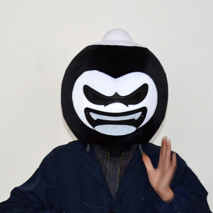 小头套卡通公仔玩偶服定做活动