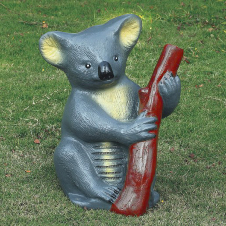 20W草坪音箱 仿真考拉 同轴园林 户外防水音响 树脂草地广播喇叭