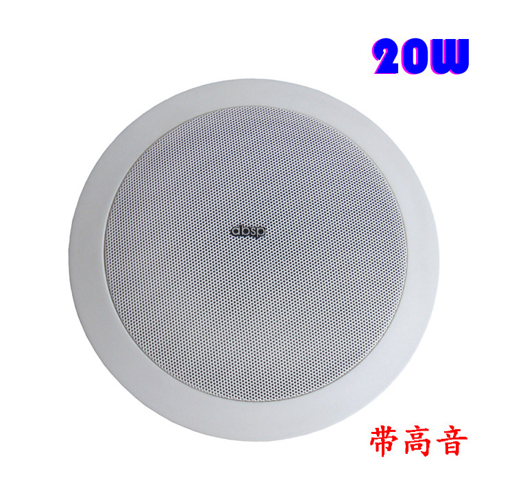 20W/5.25寸吸顶喇叭  高保真同轴天花喇叭 室内吊顶音箱 音响
