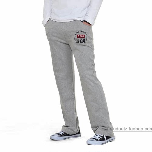 男童宽松运动休闲纯棉裤子