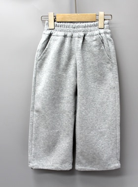 Y淘tao家100春秋 品牌童装折扣/儿童休闲运动长裤006灰