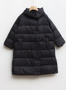 S-M家110冬装 品牌折扣童装/儿童羽绒服加厚外套16901黑