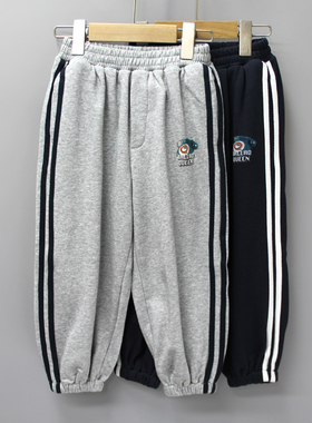 G-GS家100-150秋 品牌折扣童装/儿童单层针织中厚运动长裤90059二