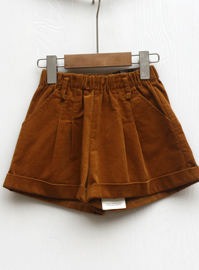 L东系列110春秋装 品牌童装折扣/女童纯棉短裤裙裤靴裤71014黄