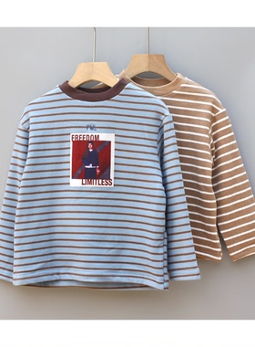 T芙系列120秋冬Ⅱ品牌童装折扣/加绒厚打底衣衫卫衣81023二色