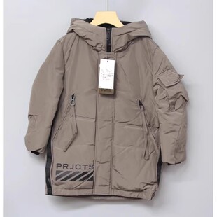 L尚系列110/120冬 品牌童装折扣/儿童带帽羽绒服外套中厚9708卡