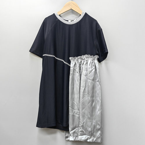 S品系列110-155夏 品牌童装折扣/女童休闲短袖连衣裙567黑