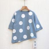 L玛系列120春装 休闲T恤11419兰 儿童纯棉长袖 Ⅱ 品牌折扣童装