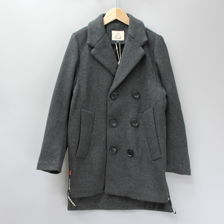 欧系列155/165冬装 品牌童装折扣/儿童冬季加厚呢子大衣韩版69003