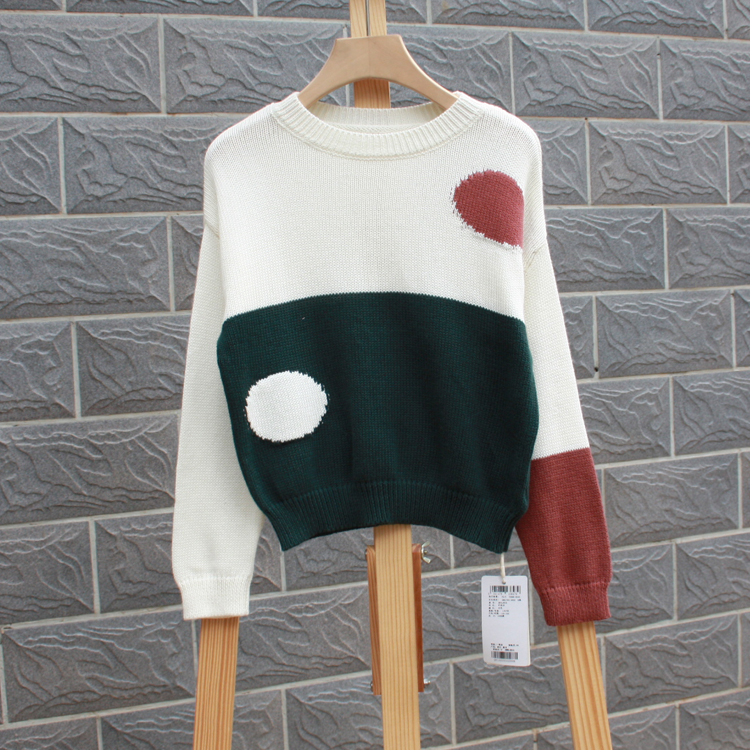 休闲风针织纯棉套头毛衣童装