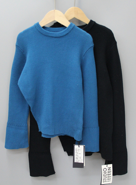 J-ZF家110-130春秋 品牌童装折扣/儿童休闲上衣毛衣232二色