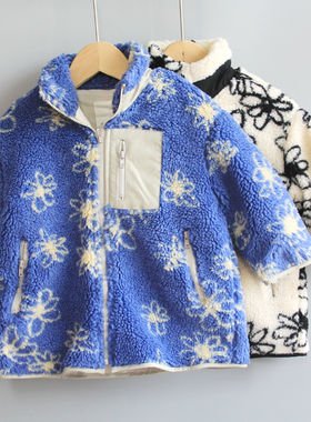 S安系列80-120秋冬 品牌童装折扣/小童加绒绒料外套10141二色