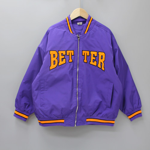 G百系列180冬装 品牌童装折扣/大童中厚羽绒服外套棒球3160紫