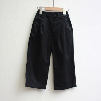 衣系列110-145春装 品牌折扣童装/儿童新款棉休闲长裤子91120黑