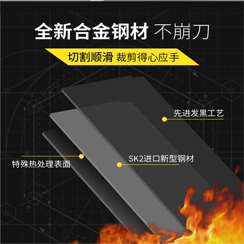 啄木鸟全黑刃美工刀片FD-307A墙纸壁纸锋利介刀片
