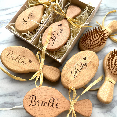 定制个性化结婚礼物气囊梳