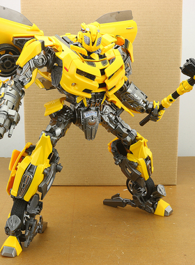 正版变形玩具金刚合金版MPM03大黄蜂机器人2模型超大科迈罗汽车人