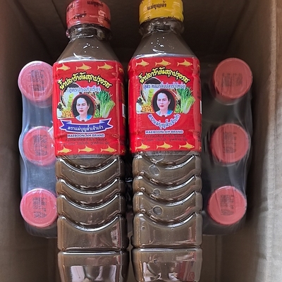 泰国MAEBOONLAM梅文兰鱼酱400g发酵臭鱼酱鱼汁青木瓜沙拉调料酱配