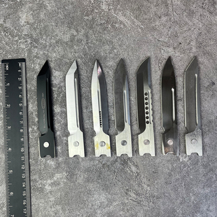 微技术UT配件刀片替换刀头白双白水白T组合DIY工具配件Microtech