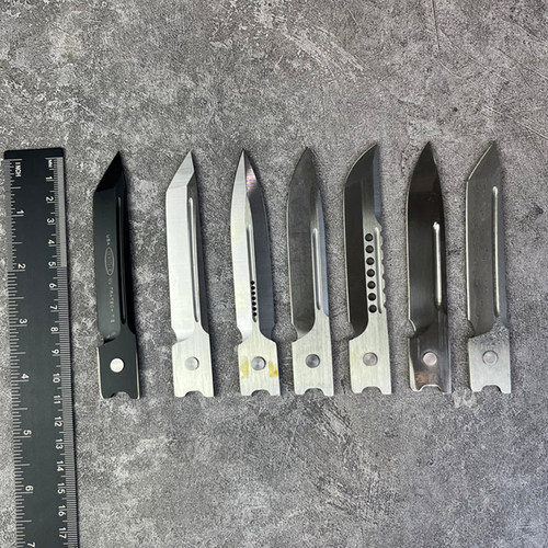微技术UT配件刀片替换刀头白双白水白T组合DIY工具配件Microtech