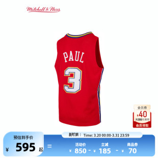 SW球衣运动男 07赛季 NBAMitchell&Ness官方黄蜂 保罗复古球衣06