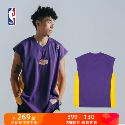 NBA无袖背心投篮服湖人/热火