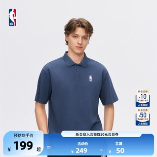 Polo衫 男装 NBA官方联盟春季 商务高尔夫网球百搭男士 翻领T恤 短袖