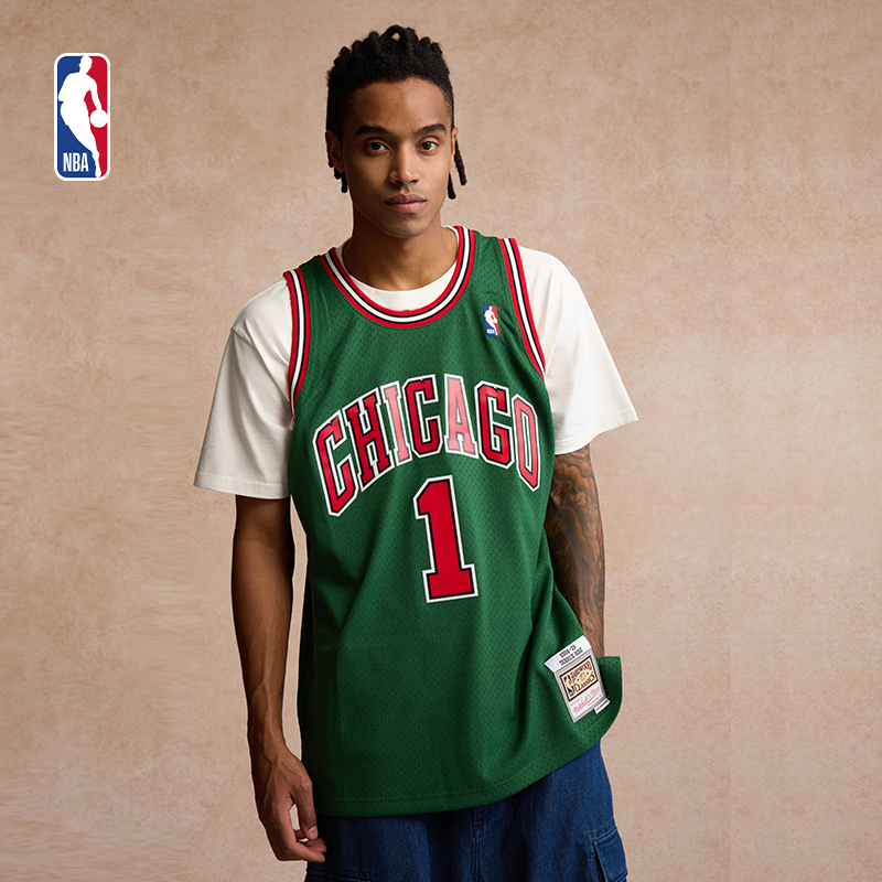 Mitchell&Ness罗斯复古篮球服