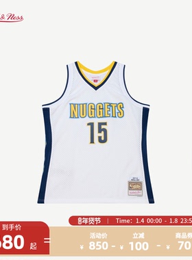 NBAMITCHELL & NESS 丹佛掘金尼古拉约基奇17-18赛季Swingman球衣