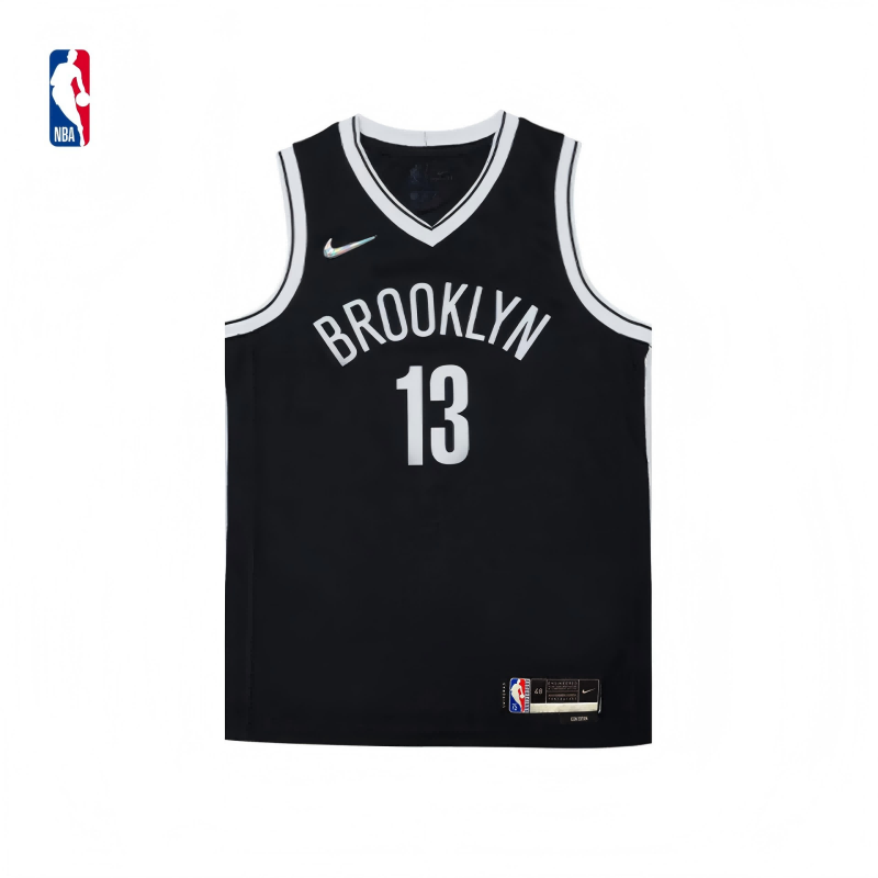 NBA75周年纪念篮网哈登球衣