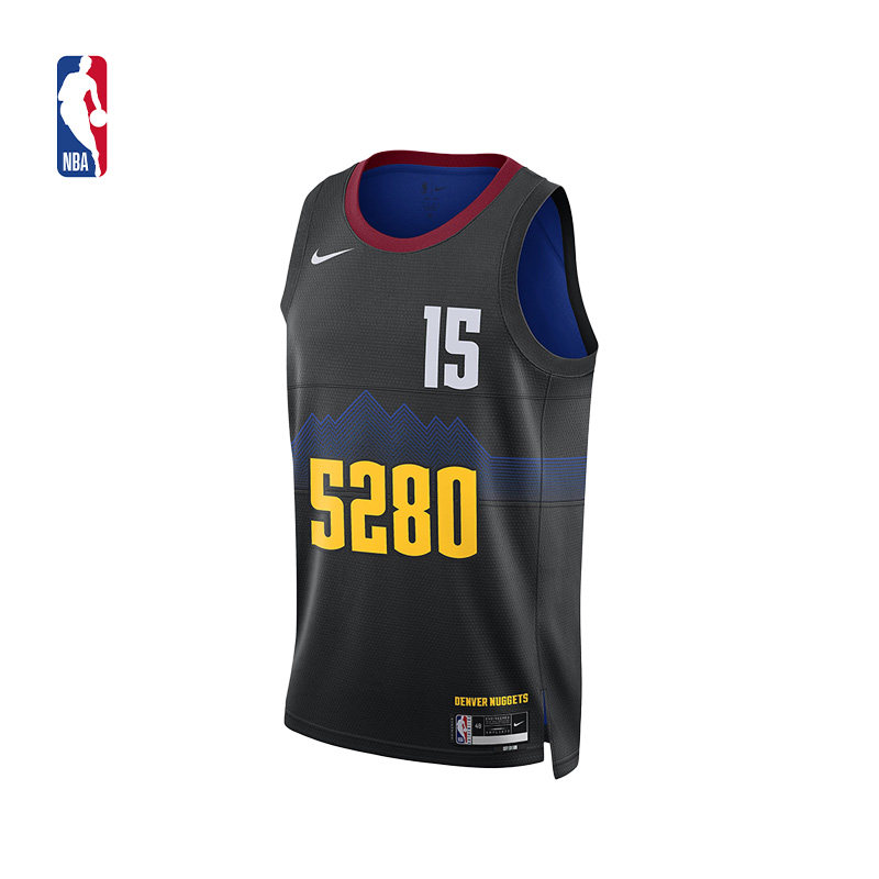 NBA丹佛掘金尼古拉约基奇球衣