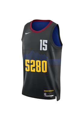 NBA丹佛掘金尼古拉约基奇球衣