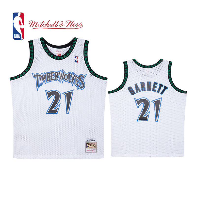NBA森林狼凯文加内特球衣篮球服