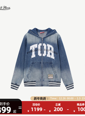 NBAmitchell&ness2025秋冬多伦多猛龙宽松舒适运动外套男女MN