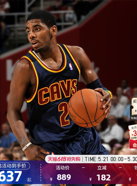 Mitchell&Ness-NBA正品骑士队欧文复古球衣11/12赛季SW篮球服