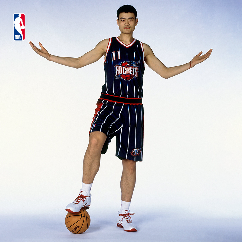 NBA复古球衣姚明MN球衣
