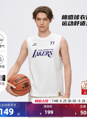 NBA官方26夏季詹姆斯杨瀚森库里健身跑步速干球衣风运动背心男女