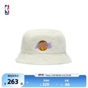 Mitchell&Ness湖人Lifestyle休闲潮流渔夫帽遮阳帽帽子